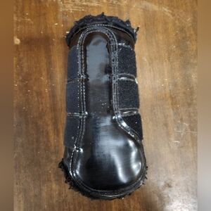 Black Fleece Lined Brushing Boots - Large